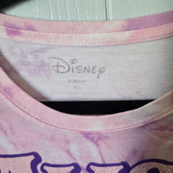 Disney Alice In Wonderland Tee Size XL – Tie-Dye, Mad Hatter, Y2K Style - Picture 2 of 4